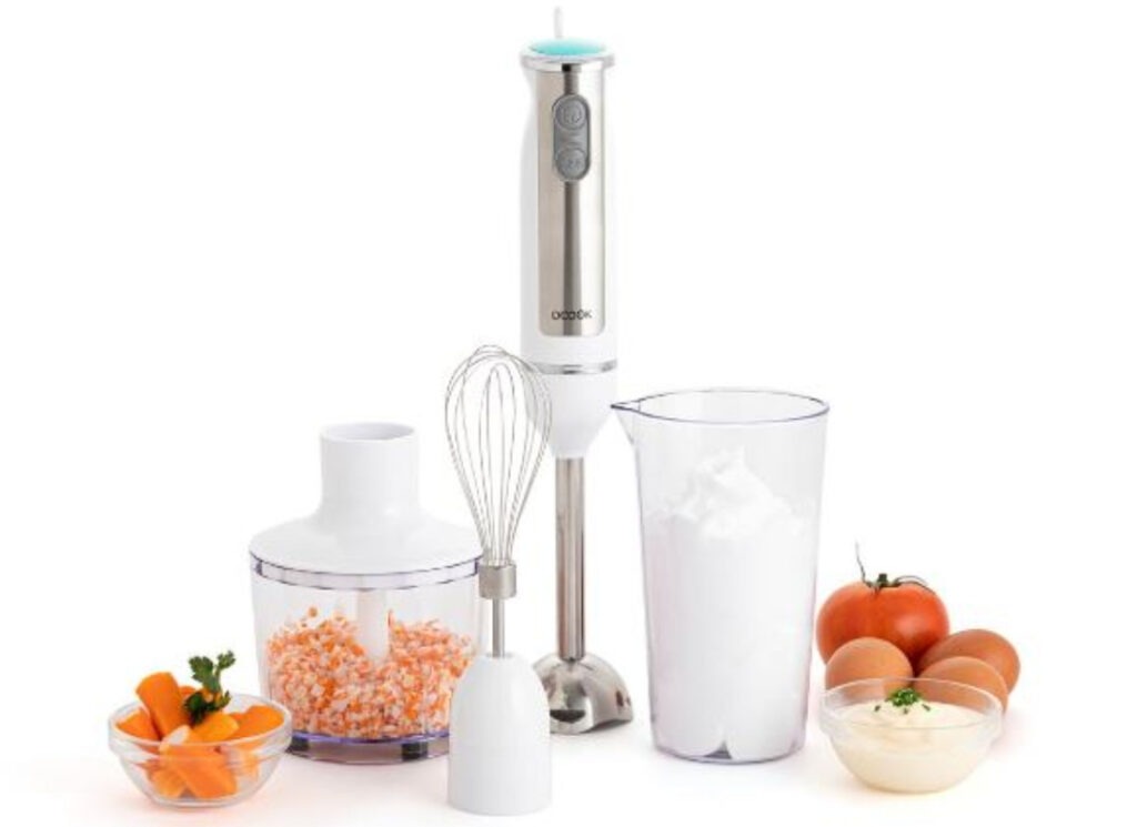 La batidora de mano es un pequeño electrodoméstico imprescindible para conseguir las mejores recetas