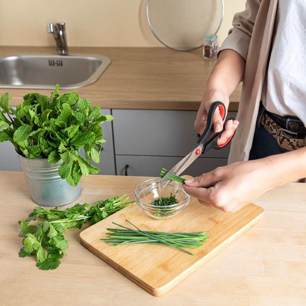 Las tijeras de cocina nos facilitan la creación de recetas sabrosas
