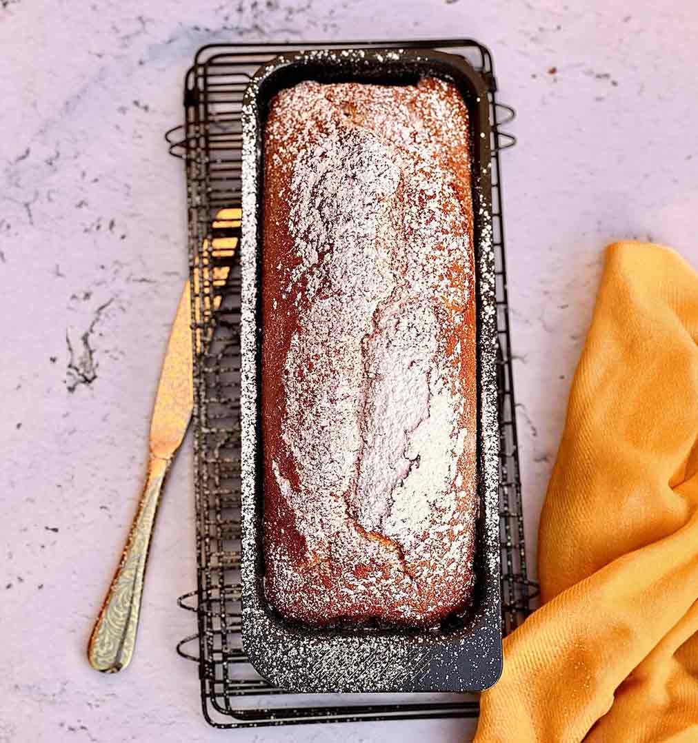 Bizcocho de naranja esponjoso y delicioso