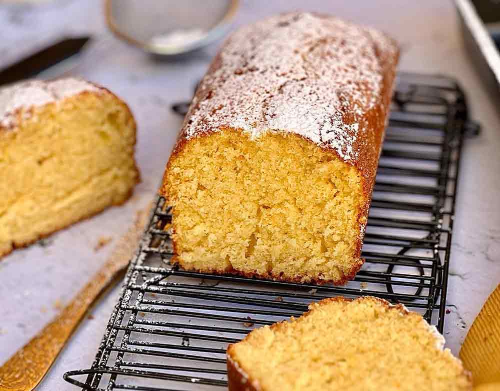 Bizcocho de naranja esponjoso y delicioso