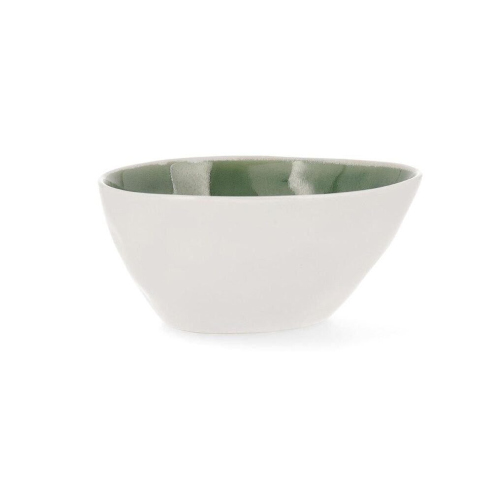 bol redondo 15x12.7x7cm verde mimosa bidasoa