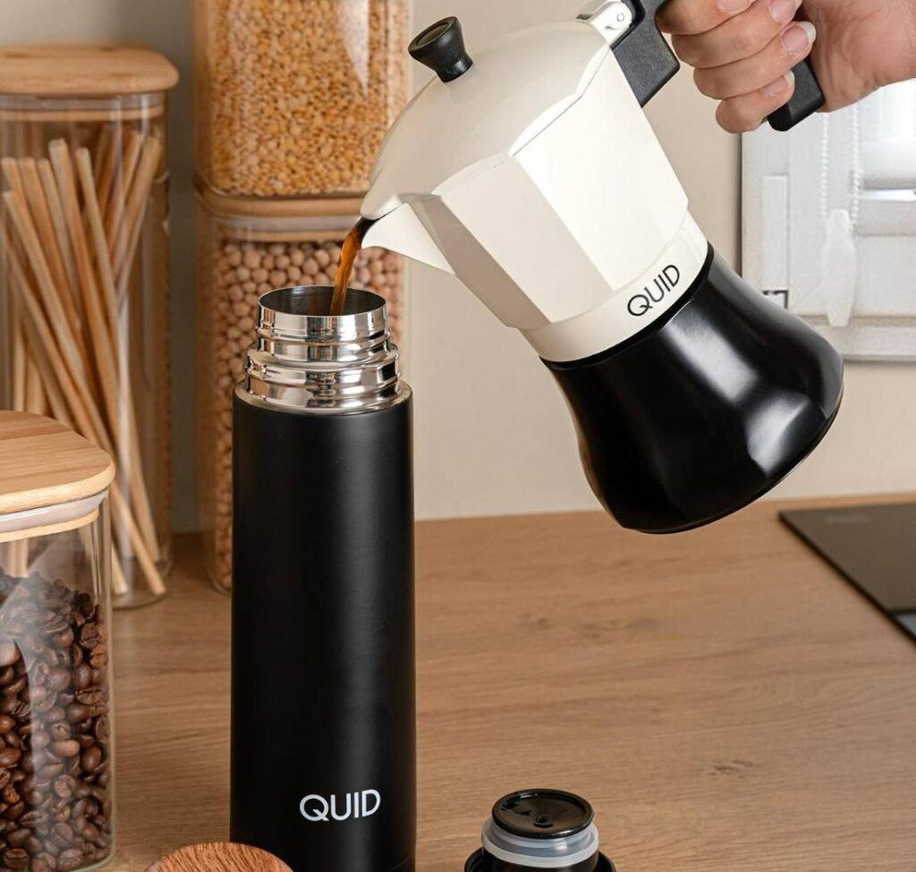 botella térmica negra Quid en Oh’Gar