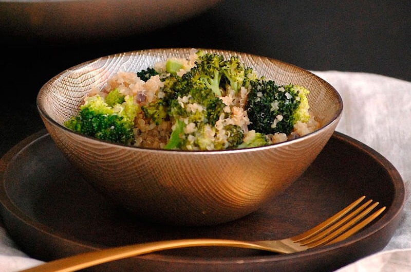 Quinoa con brócoli