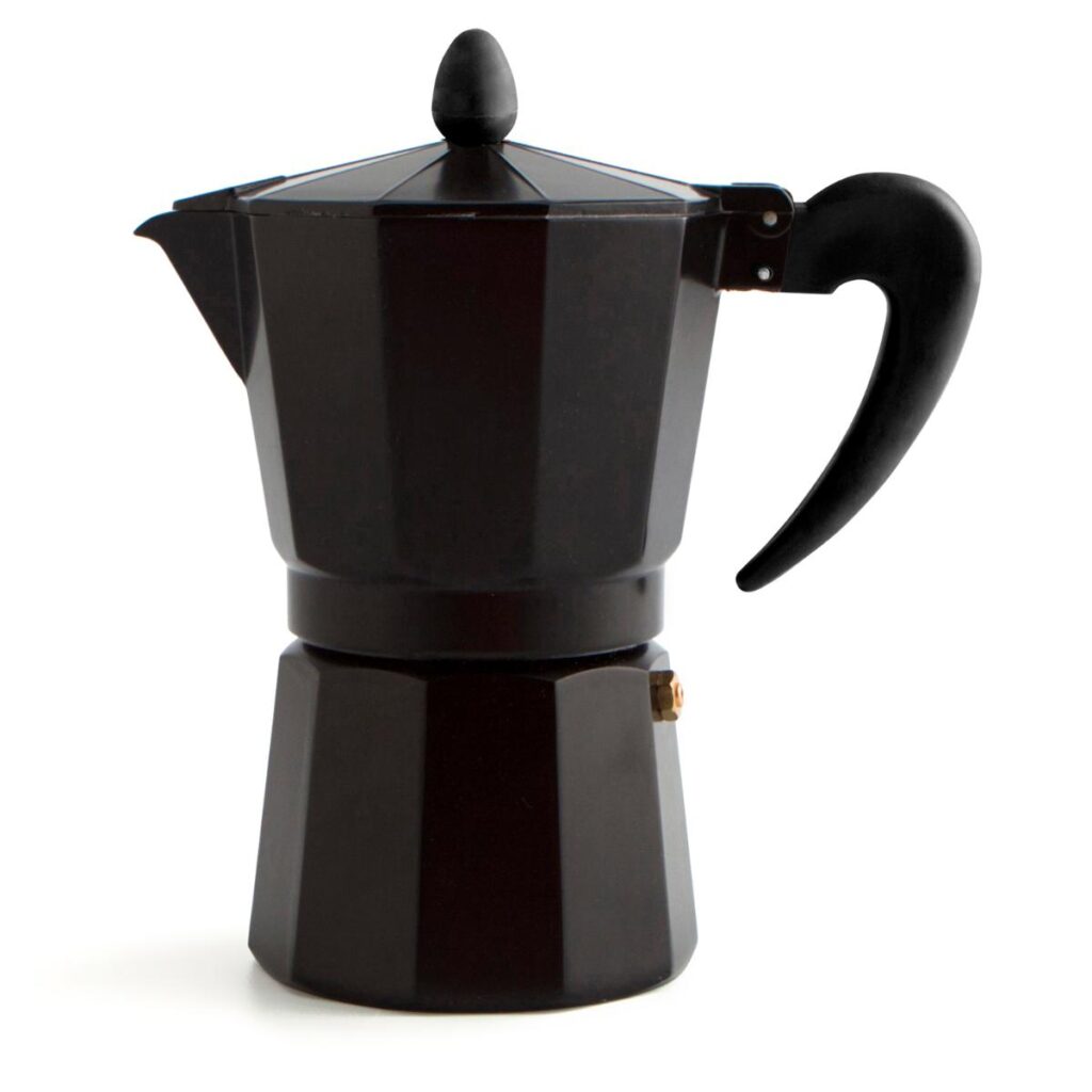 CAFETERA ALUMINIO 3 TAZAS BLACK COFFEE QUID