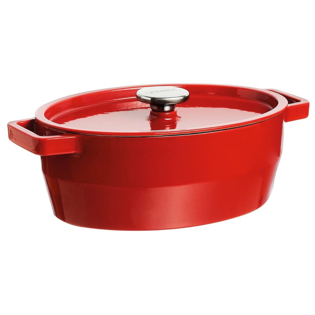 Cacerola oval 33cm hierro rouge 5,8L Slow Cook Pyrex