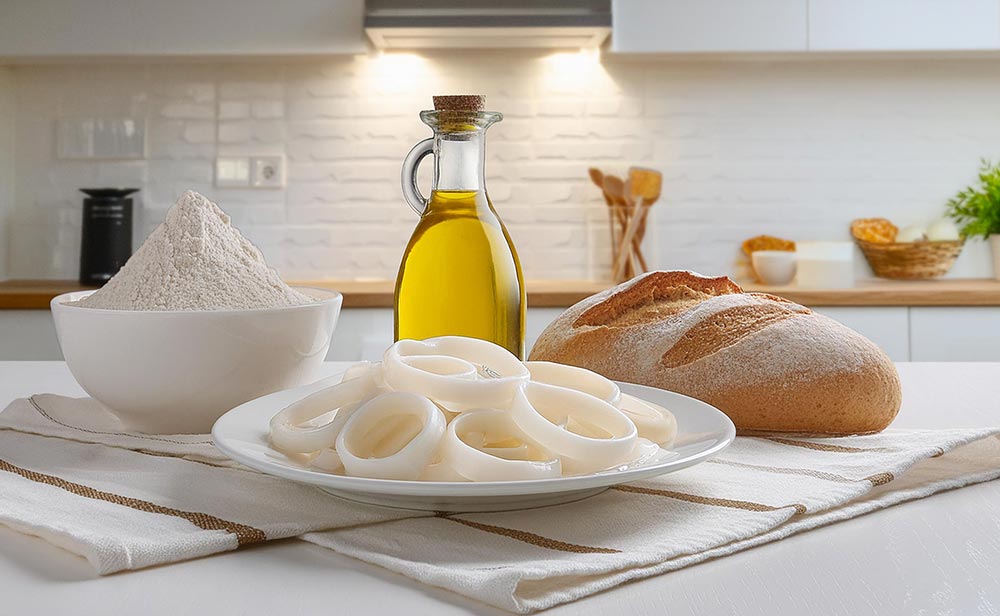 Bocadillo de calamares a la romana con alioli de Mario Sandoval