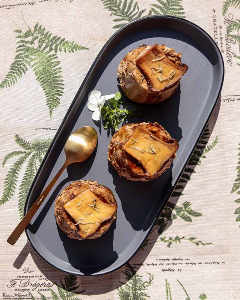 Flan de boletus al Pedro Ximénez en olla rápida