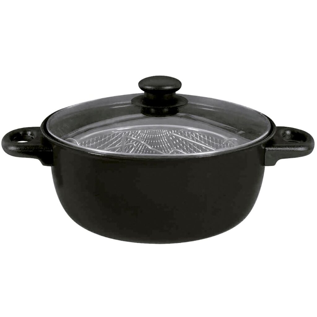 FREIDORA CON CESTILLO Y TAPA GANTE QUID