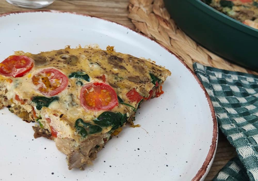 Frittata de Verduras en Sartén: Saludable y Rápida