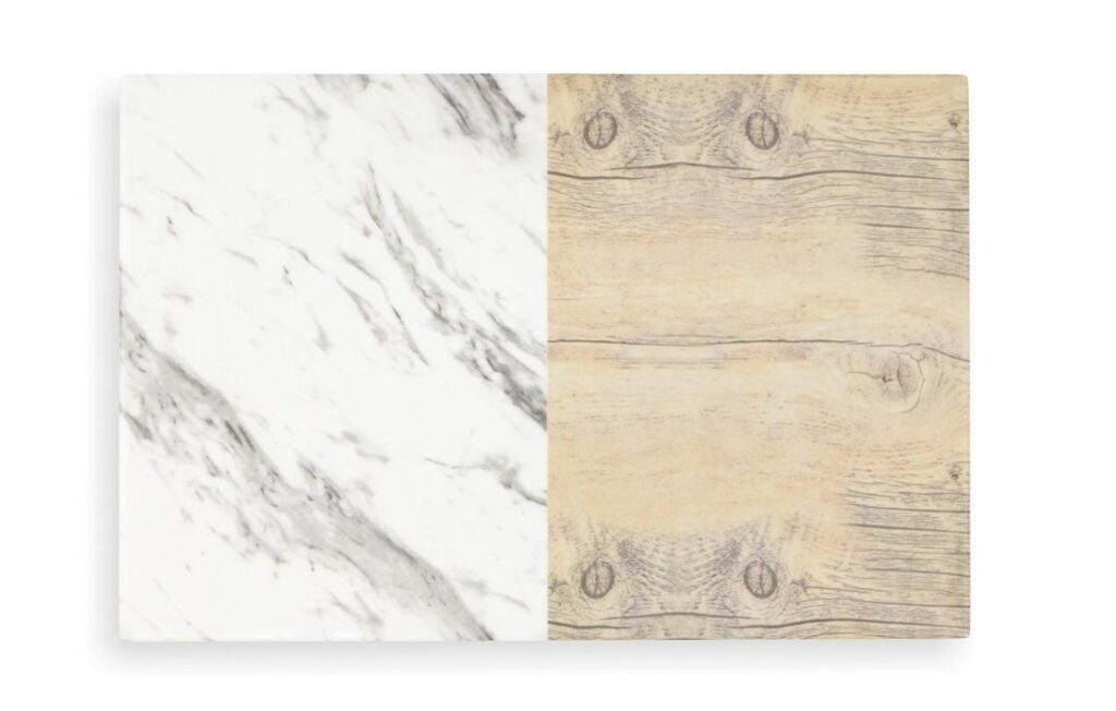 fuente de melamina para buffet navideño