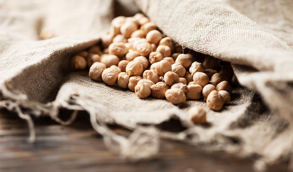 Garbanzos para tu receta vegana de albondigas de garbanzos sin gluten