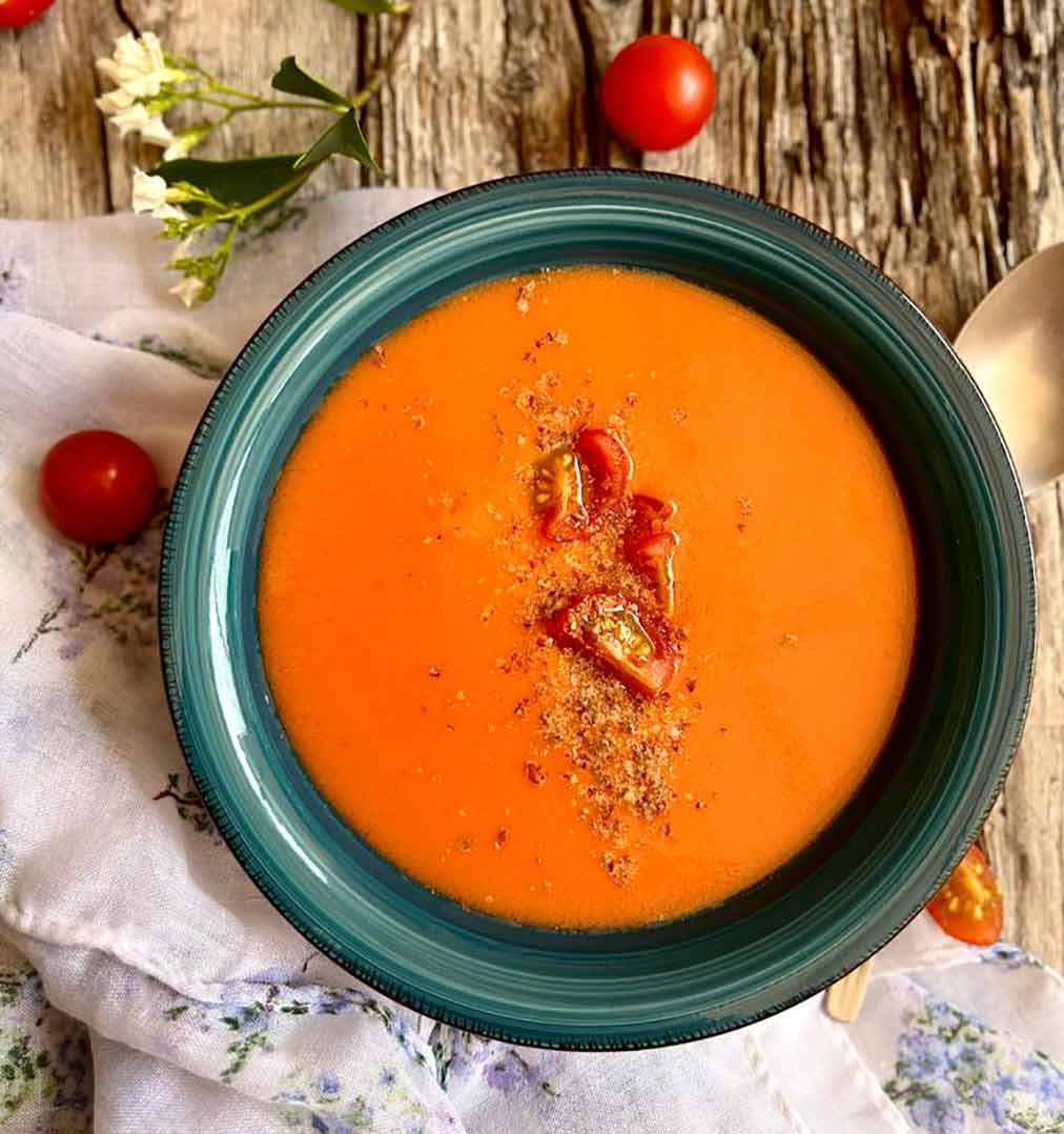 Receta de gazpacho fácil y tradicional