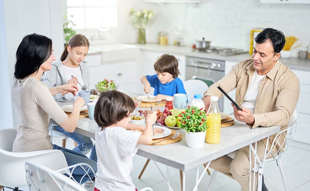 Macarrones con queso cheddar y calabaza asada