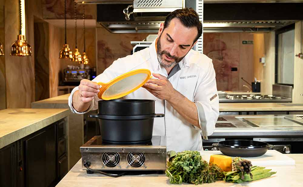 Menestra de verduras en su punto de Mario Sandoval