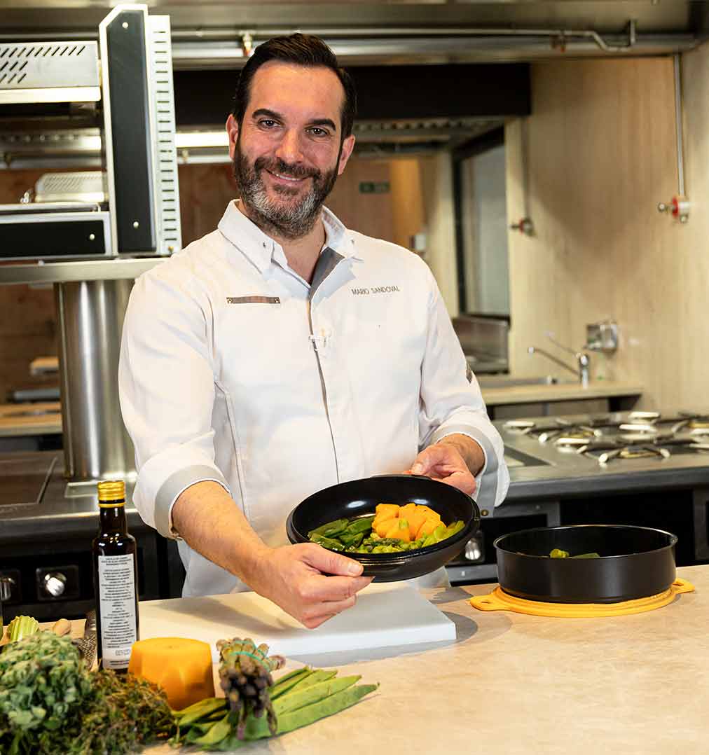 Menestra de verduras en su punto de Mario Sandoval