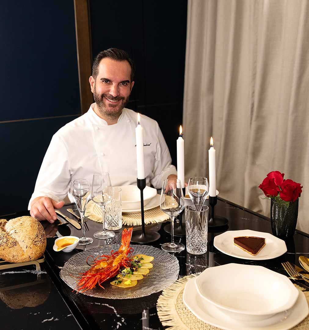 Menú San Valentín paso a paso by Mario Sandoval ** Michelin