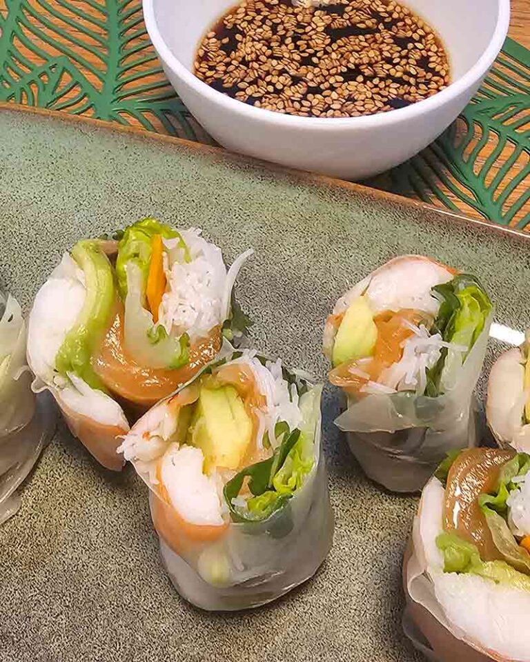 Nems, rollitos vietnamitas de arroz ¡a dipear!