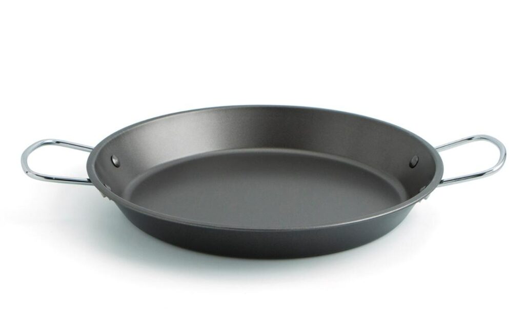 paellera valenciana 30 cm de acero Senia Quid