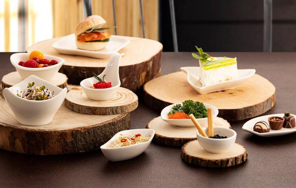 plato para tapas con croquetas de Quid