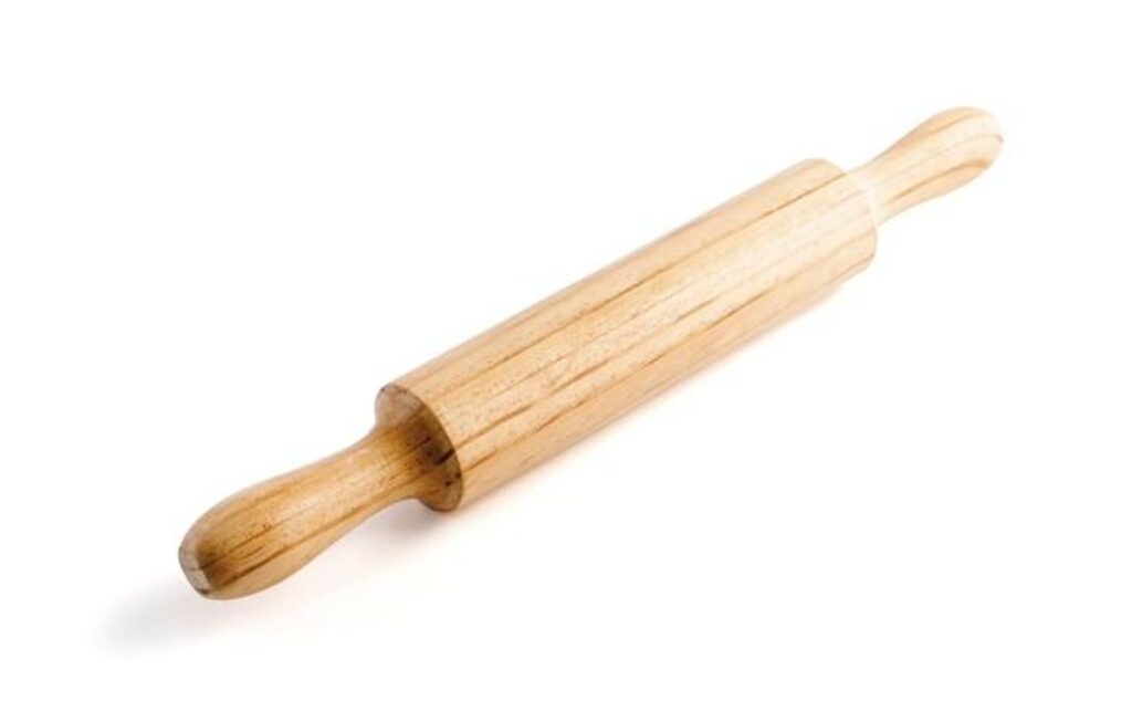 El rodillo de amasar es un artículo de repostería muy práctico