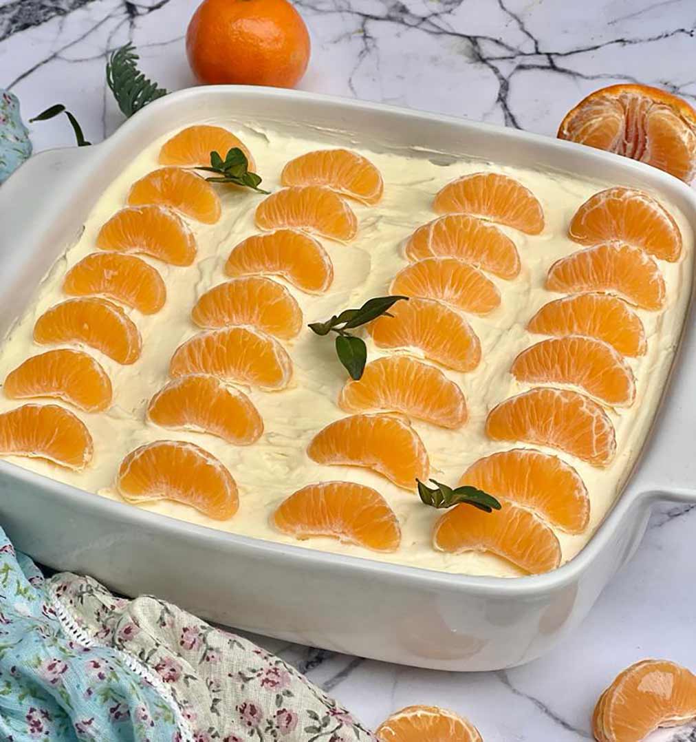 Tiramisú de Mandarina: Un Giro Cítrico a un Clásico Italiano