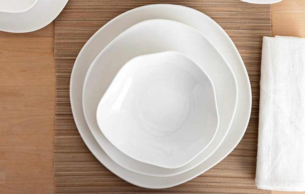 vajilla original para hostelería de tipo orgánica