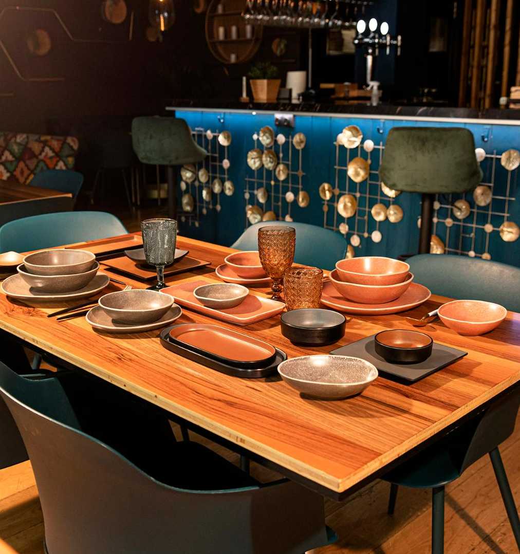 vajillas originales para restaurantes