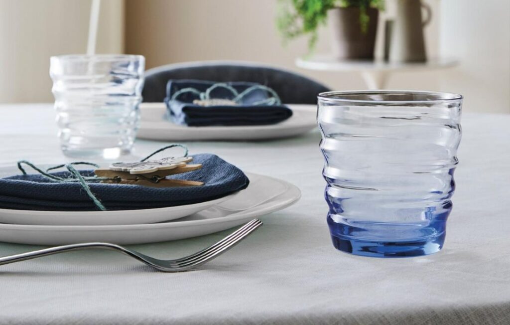 Vaso de color azul Bormioli Rocco